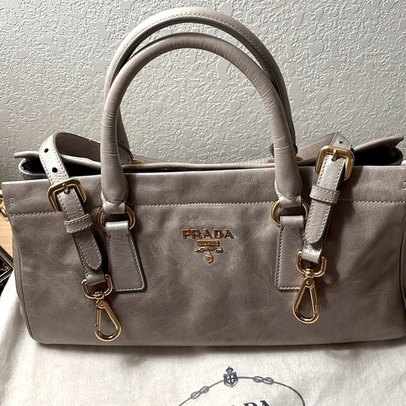 Reserved @kiraewong Authentic Prada Napa Leather Bag Milan - Picture 10 of 16